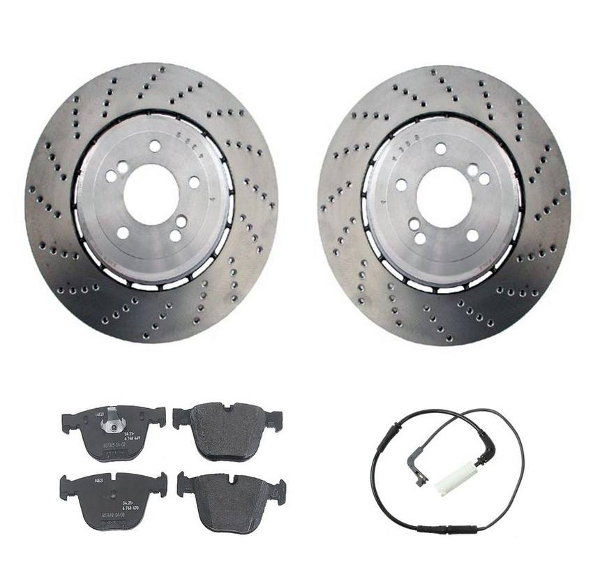 BMW Brake Kit - Pads and Rotors Rear (370mm)